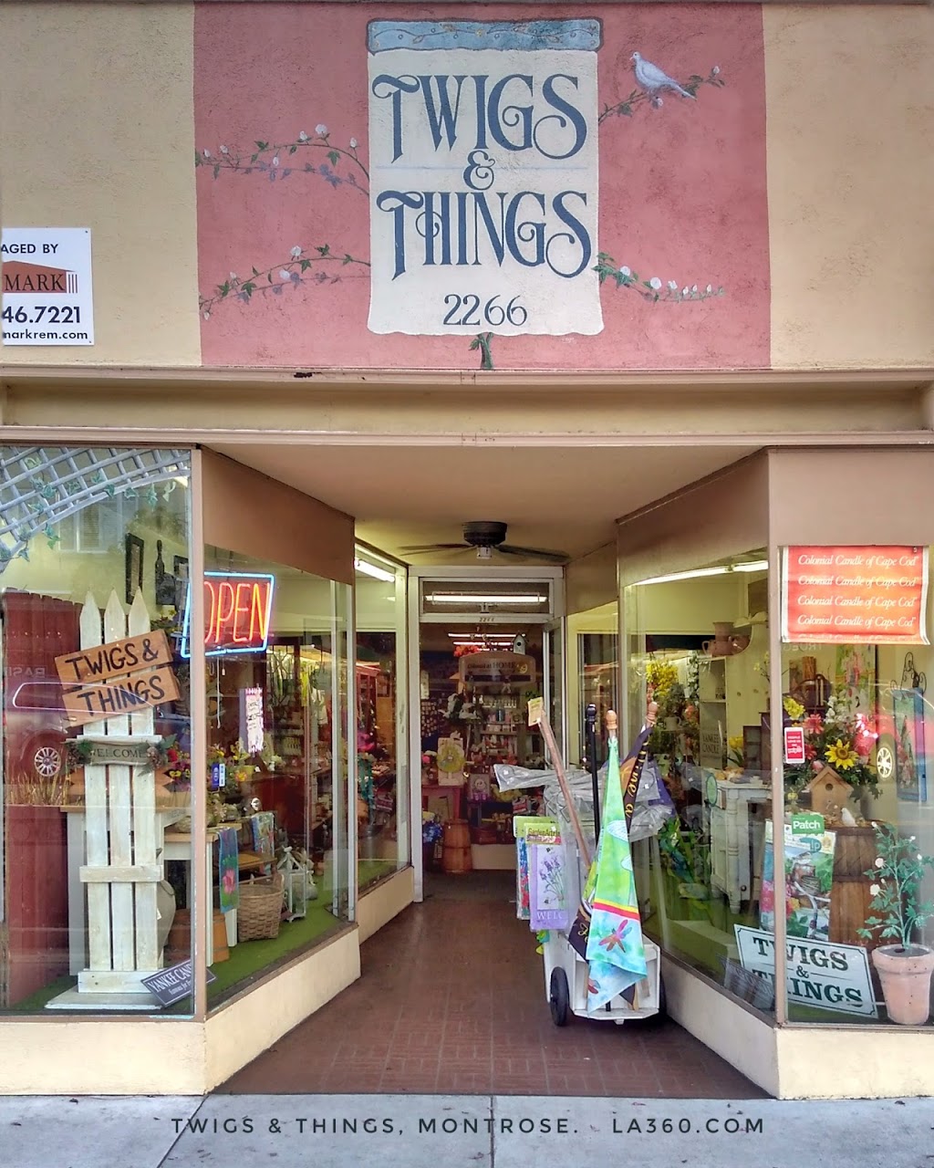 Twigs & Things | 3806 Ocean View Blvd, Montrose, CA 91020, USA | Phone: (818) 957-7074