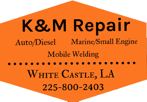 K&M Repair | 35010 LA-69, White Castle, LA 70788, USA | Phone: (225) 800-2403