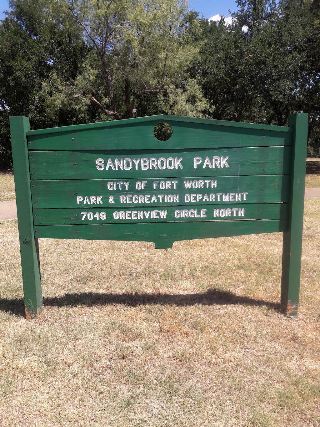 Sandybrook Park | 7049 Greenview Cir S, Fort Worth, TX 76120, USA | Phone: (817) 392-1234