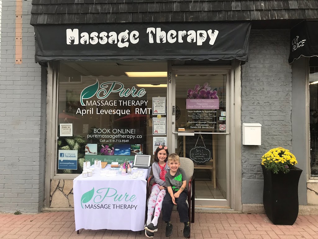 Pure Massage Therapy | 258 Dalhousie St, Amherstburg, ON N9V 1W7, Canada | Phone: (519) 713-9349