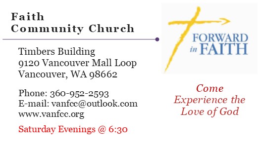 Faith Community Church | 9120 NE Vancouver Mall Loop, Vancouver, WA 98662, USA | Phone: (360) 952-2593