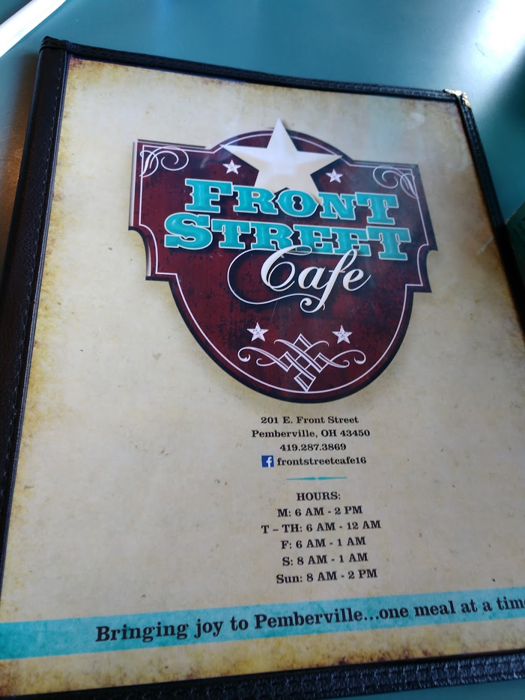 Front Street Cafe | 210 E Front St, Pemberville, OH 43450, USA | Phone: (419) 287-3869