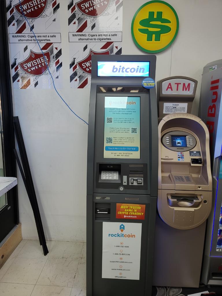 RockItCoin Bitcoin ATM | 4924 60th St, Kenosha, WI 53144, USA | Phone: (888) 702-4826