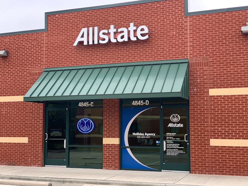 Cody Holliday: Allstate Insurance | 4845 Industry Ln Ste D, Durham, NC 27713, USA | Phone: (919) 493-7471