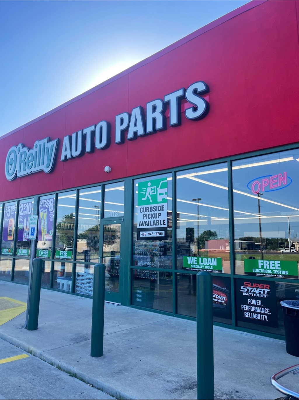 OReilly Auto Parts | 413 W Main St, Italy, TX 76651, USA | Phone: (469) 945-8700