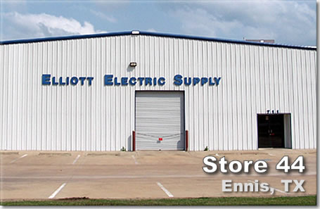 Elliott Electric Supply | 711 Lake Bardwell Dr, Ennis, TX 75119, USA | Phone: (972) 875-3413