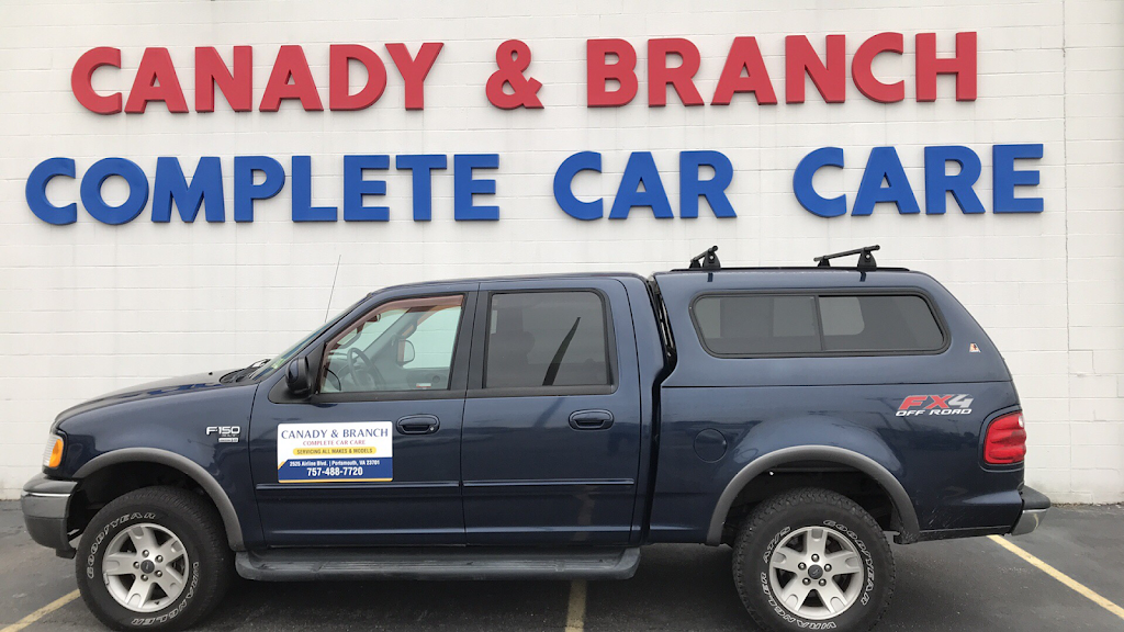 Canady & Branch | 2525 Airline Blvd, Portsmouth, VA 23701, USA | Phone: (757) 488-7720