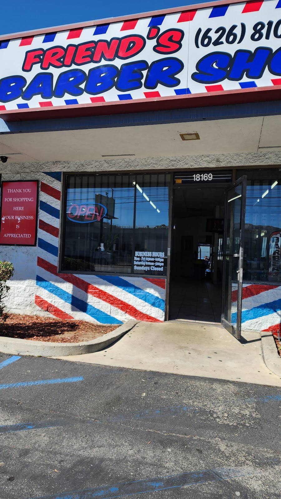 Friends Barber Shop | 18169 Valley Blvd, Rowland Heights, CA 91748, USA | Phone: (626) 810-5632