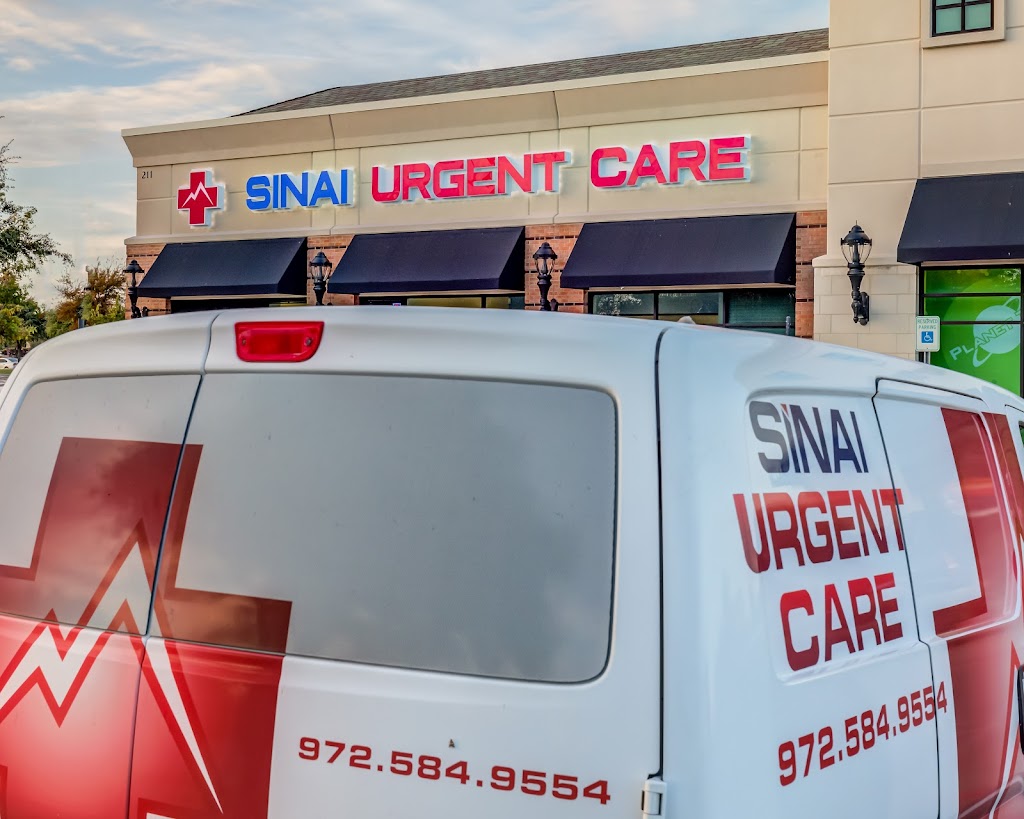 Sinai Urgent Care | 211 E Farm to Market Rd 544 #401, Murphy, TX 75094, USA | Phone: (972) 200-3199