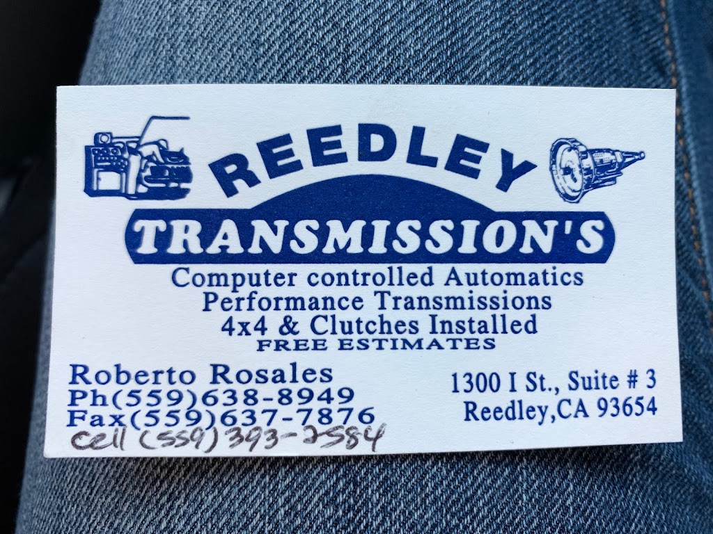 Reedley Transmissions | 1300 I St Suite #3, Reedley, CA 93654, USA | Phone: (559) 638-8949