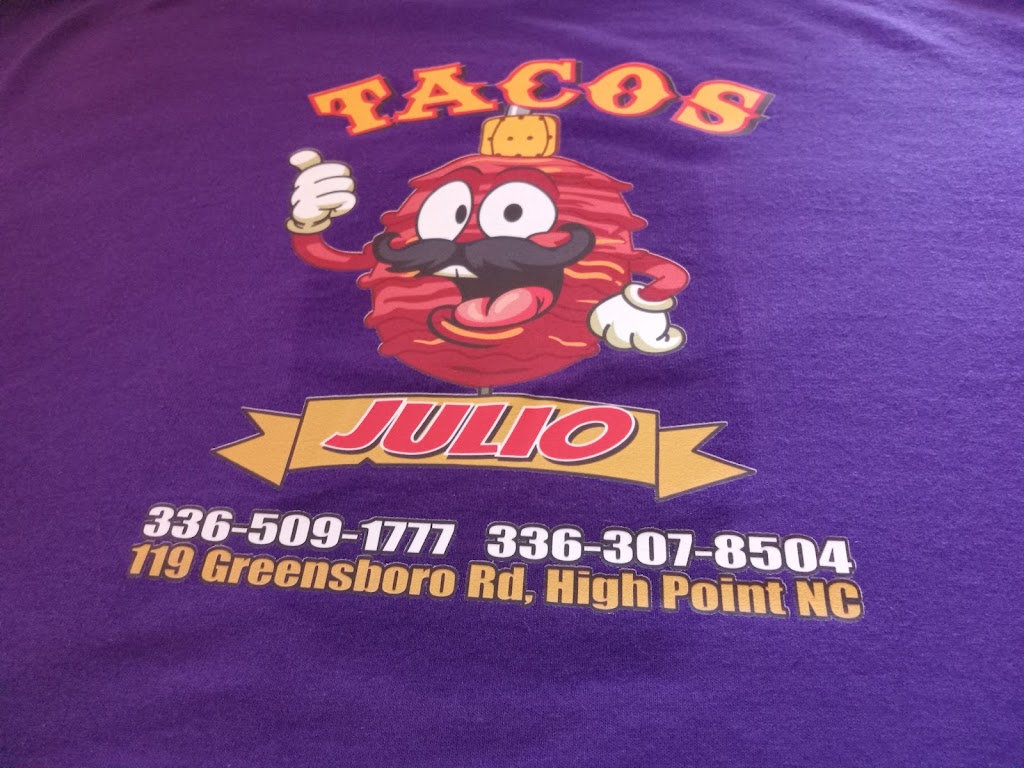 Tacos Julio | 119 Greensboro Rd, High Point, NC 27260, USA | Phone: (336) 509-1777