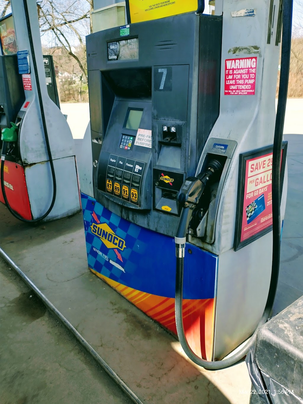 Sunoco Gas Station | 1826 River Rd, North Apollo, PA 15673, USA | Phone: (724) 478-4971