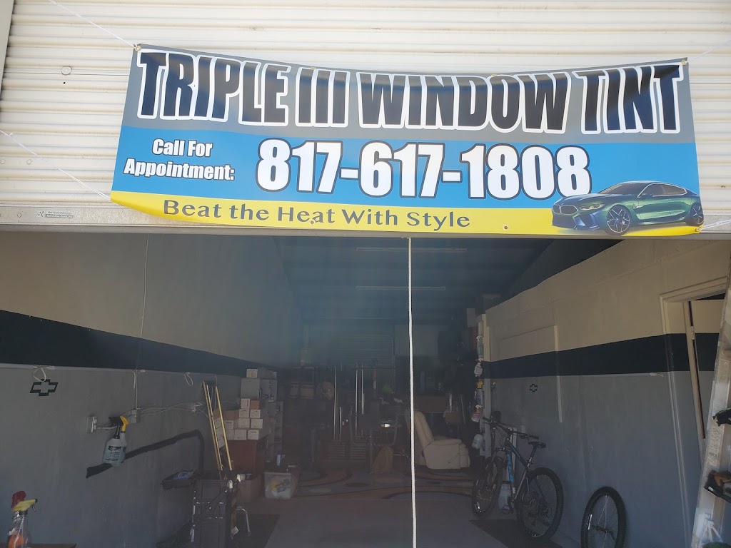 TRIPLE III WINDOW TINT | 1022 E Broad St #3, Mansfield, TX 76063, USA | Phone: (817) 617-1808