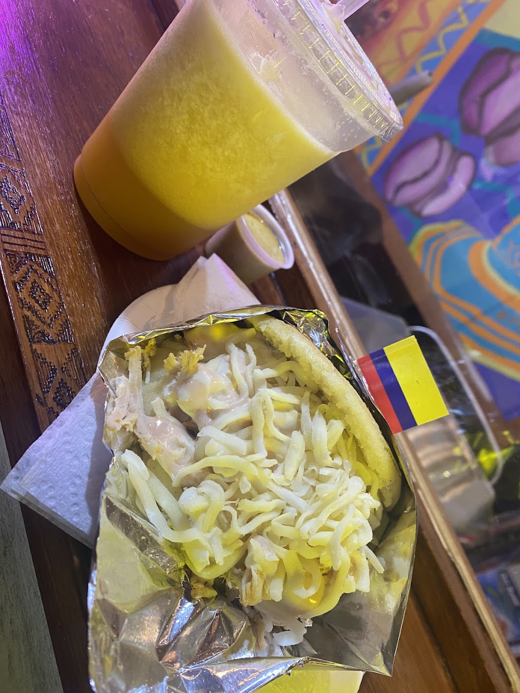 Melo - Colombian Stuffed Arepas & More | 100 E 4th Ave, Mt Dora, FL 32757, USA | Phone: (407) 340-8941