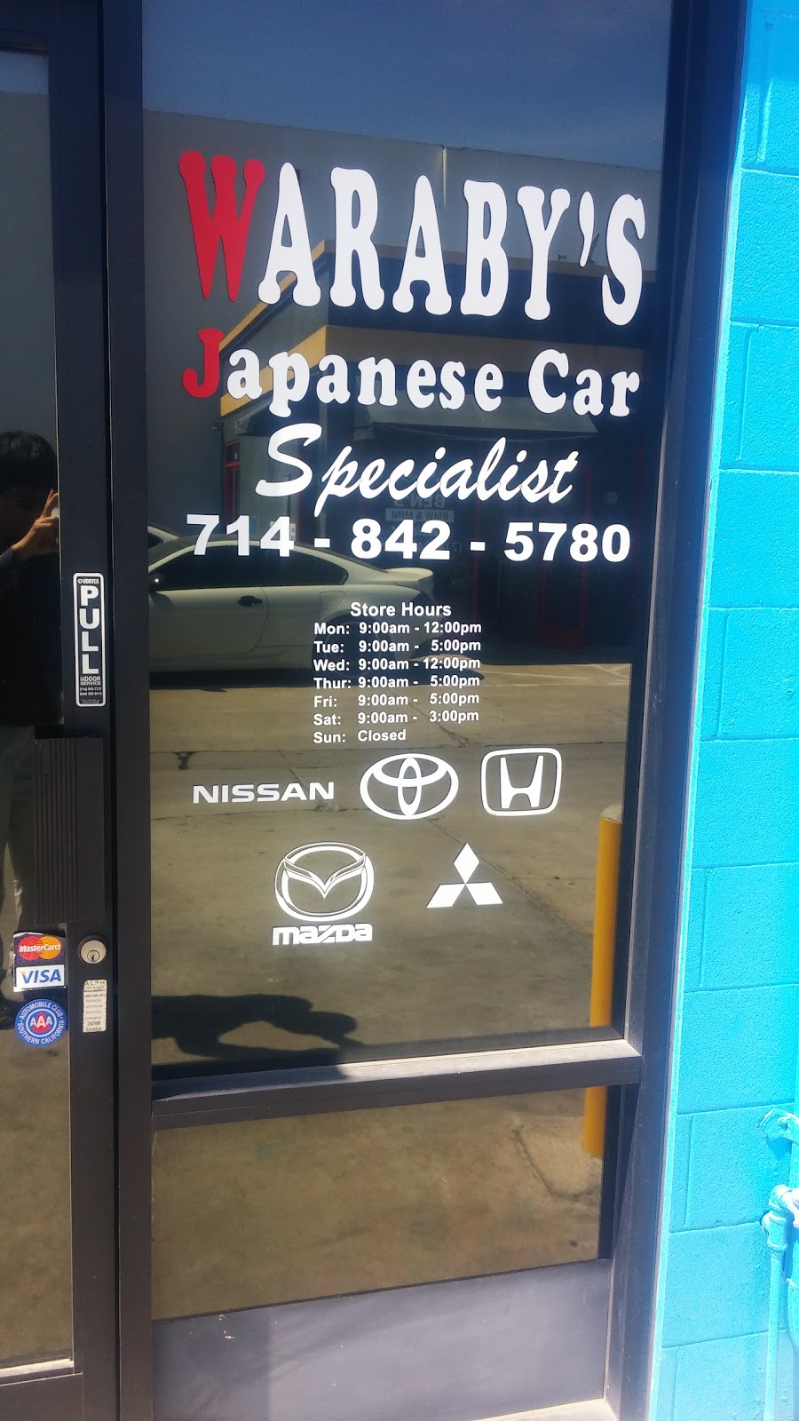 Warabys Auto Repair | 3006 Enterprise St, Costa Mesa, CA 92626, USA | Phone: (714) 842-5780