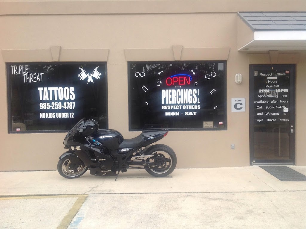 Triple Threat Tattoos, LLC | 58291 LA-433, Slidell, LA 70460, USA | Phone: (985) 259-4787