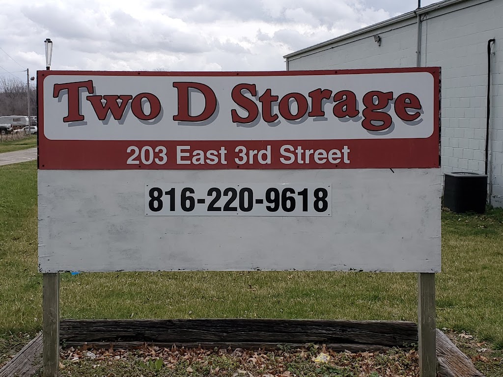 Two D Storage Inc | 203 E 3 St, Grain Valley, MO 64029, USA | Phone: (816) 220-9618
