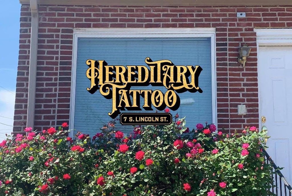 Hereditary Tattoo & Piercing | 7 S Lincoln St, Wilmington, DE 19805, USA | Phone: (302) 668-1509