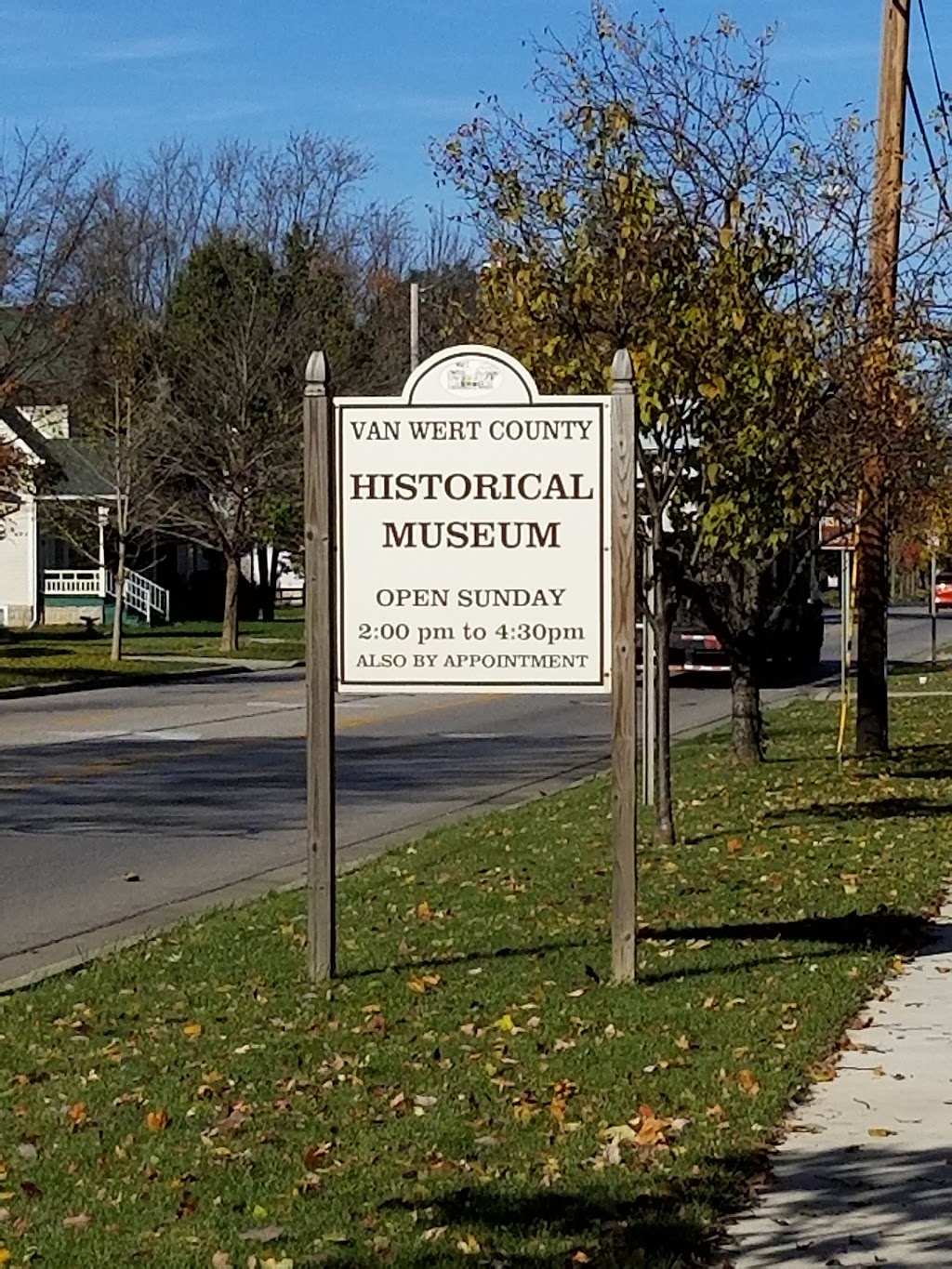 Van Wert County Historical Society | 602 N Washington St, Van Wert, OH 45891, USA | Phone: (419) 238-5297