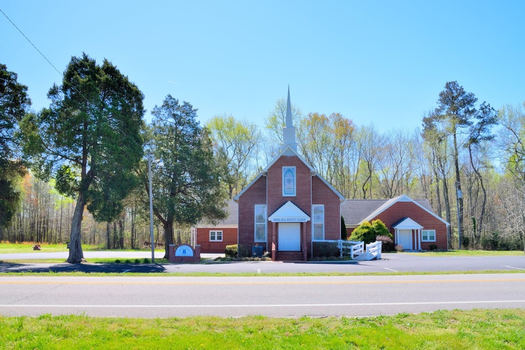 Spring Hill Baptist Church | Dixie Knl, Cobbs Creek, VA 23035, USA | Phone: (804) 725-3500