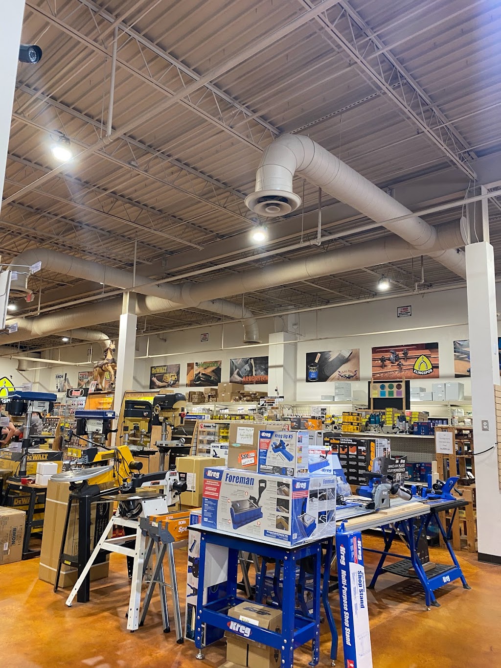 Klingspors Woodworking Shop | 107 Edinburgh S Dr #151, Cary, NC 27511, USA | Phone: (919) 876-0707