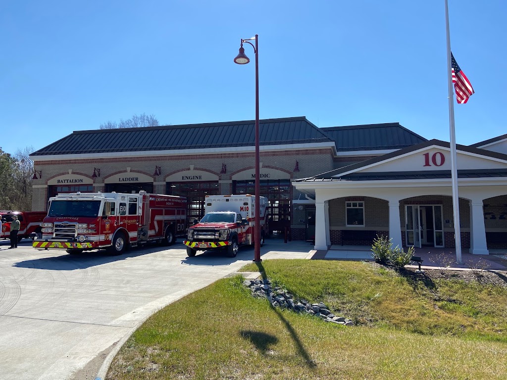 Chesapeake Fire Station 10 | 4640 S Military Hwy, Chesapeake, VA 23321, USA | Phone: (757) 382-6297