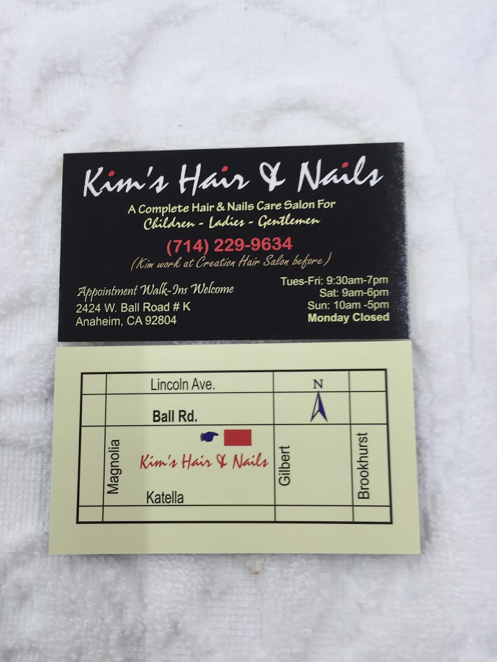 Kims Hair & Nails | 2424 W Ball Rd K, Anaheim, CA 92804, USA | Phone: (714) 229-9634