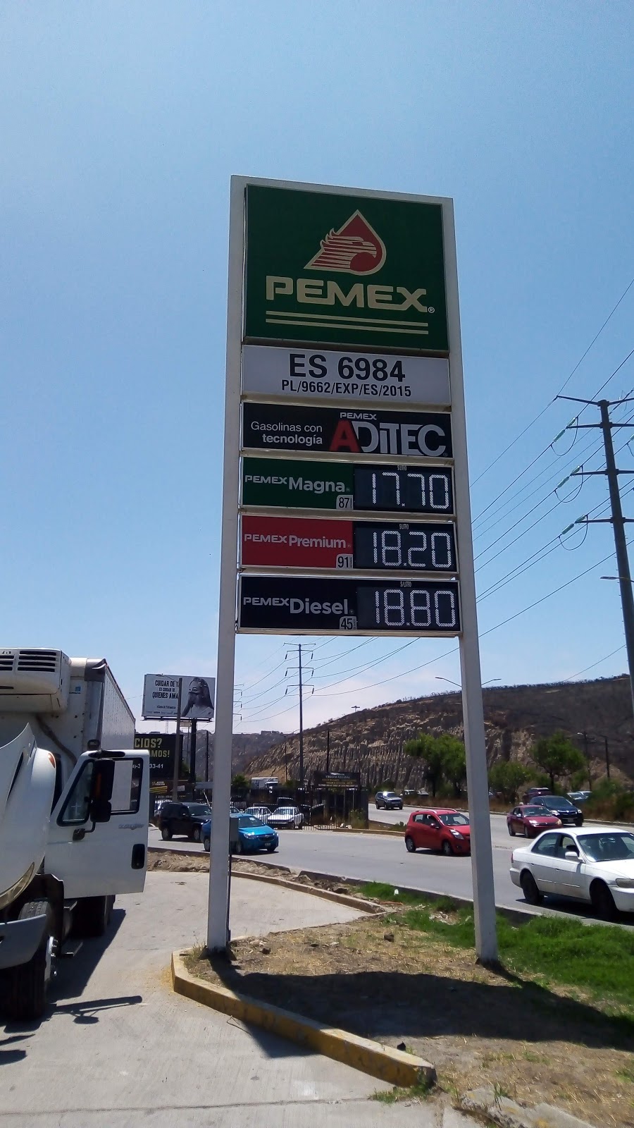 Pemex | Argentina # 9985, Panamericano, 22670 Tijuana, B.C., Mexico | Phone: 800 736 3900