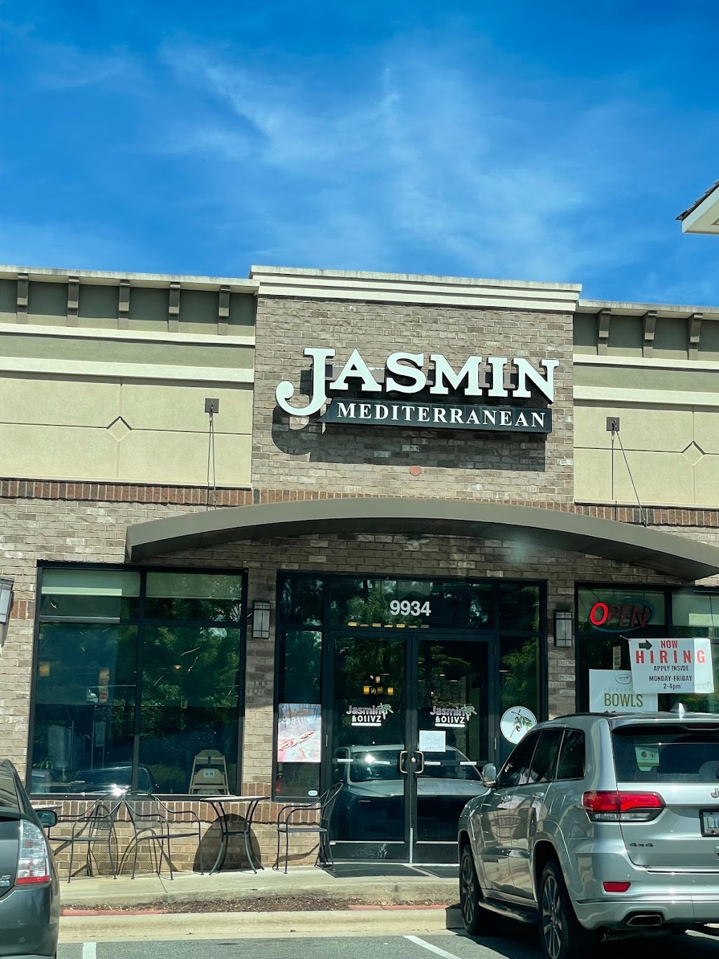 Jasmin & Olivz Mediterranean - Weston | 9934 Chapel Hill Rd, Morrisville, NC 27560, USA | Phone: (919) 234-6900