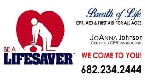 JoAnna Johnson CPR | 2302 South State Hwy 121 STE 104, Lewisville, TX 75067, USA | Phone: (682) 234-2444