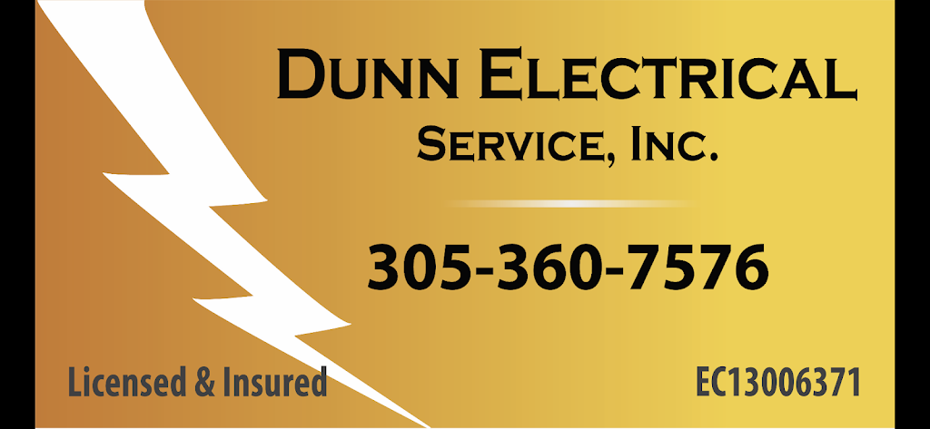 Dunn Electrical Service Inc | 107 Garden St, Tavernier, FL 33070, USA | Phone: (305) 360-7576