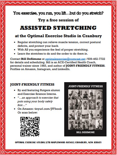 Optimal Exercise | 27B Maplewood Ave, Cranbury, NJ 08512, USA | Phone: (609) 462-7722