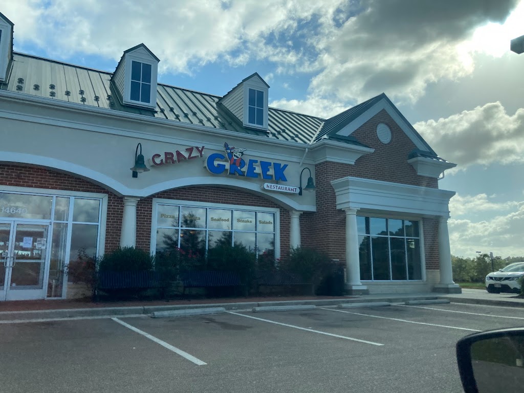 Crazy Greek | 14640 Hancock Village St, Chesterfield, VA 23832, USA | Phone: (804) 739-1405