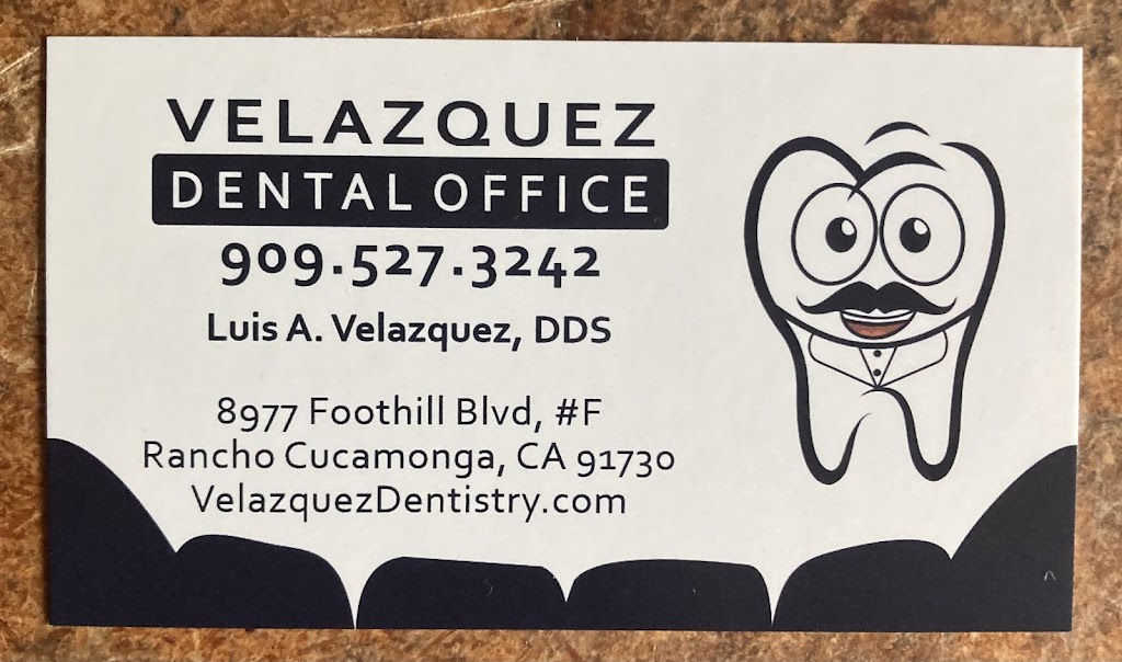 Dr. Luis Velazquez | 8977 Foothill Blvd Ste F, Rancho Cucamonga, CA 91730, USA | Phone: (909) 527-3242