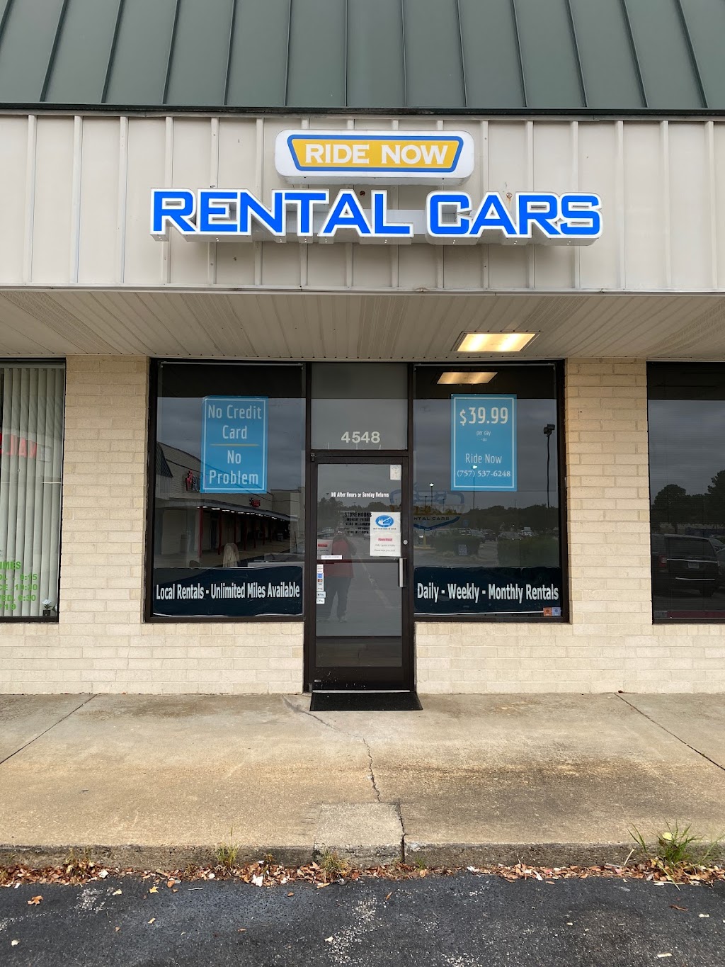 Ride Now Rental Cars | 4548 George Washington Hwy, Portsmouth, VA 23702, USA | Phone: (757) 537-6248