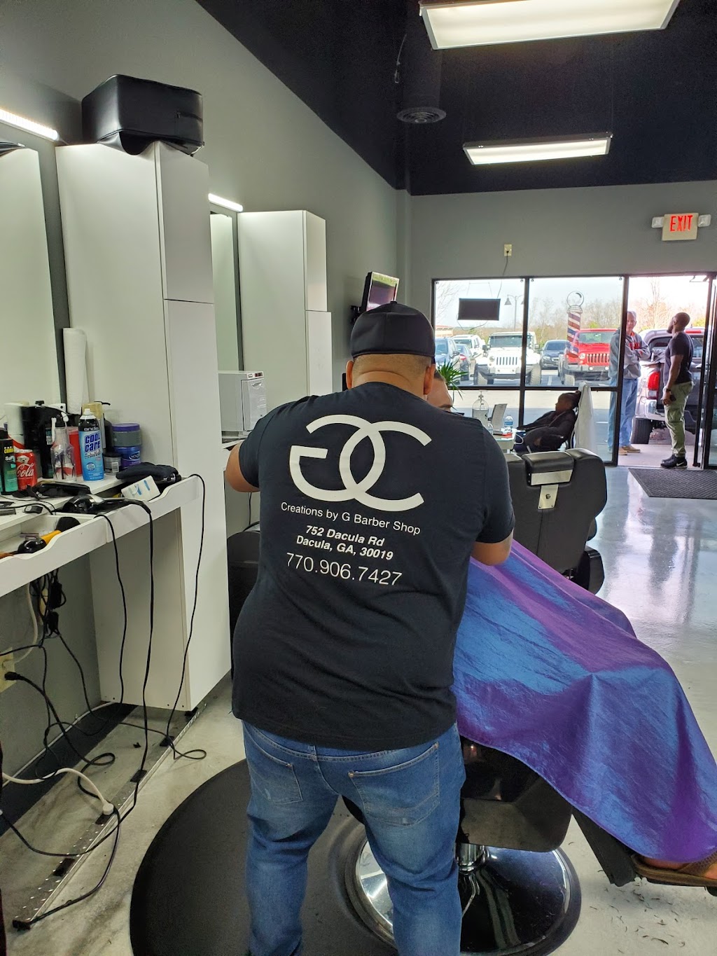 Creations by G Barbershop Dacula | 752 Dacula Rd suite c, Dacula, GA 30019, USA | Phone: (770) 906-7427