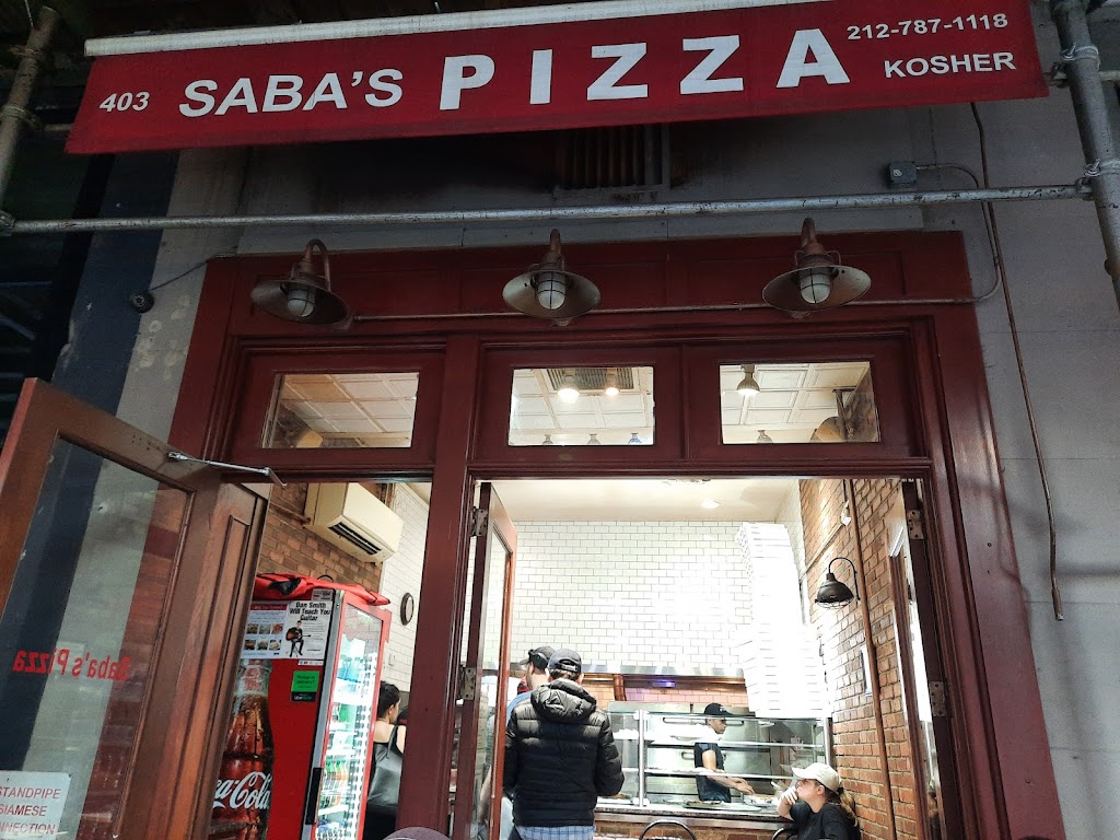 Sabas Pizza | 403 Amsterdam Ave, New York, NY 10024 | Phone: (212) 787-1118