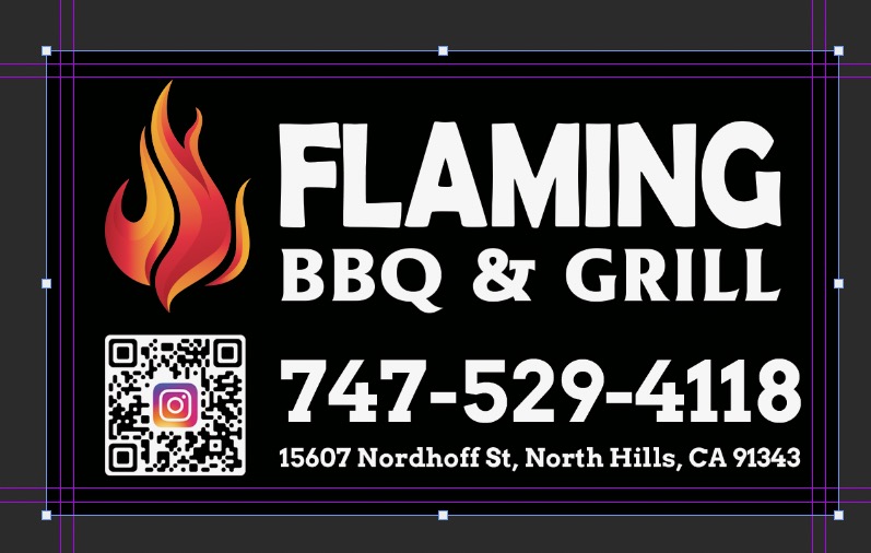 Flaming BBQ & Grill | 15607 Nordhoff St, North Hills, CA 91343, USA | Phone: (747) 529-4118
