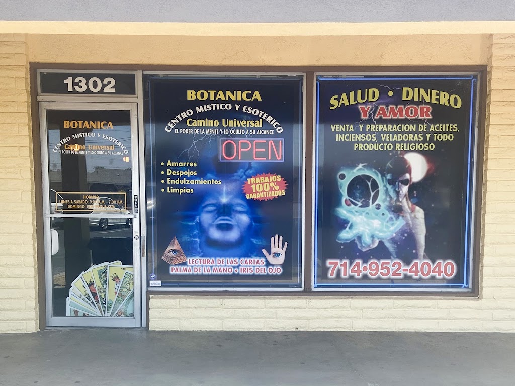 Botanica Camino Universal | 1302 S Magnolia Ave, Anaheim, CA 92804, USA | Phone: (714) 487-0279