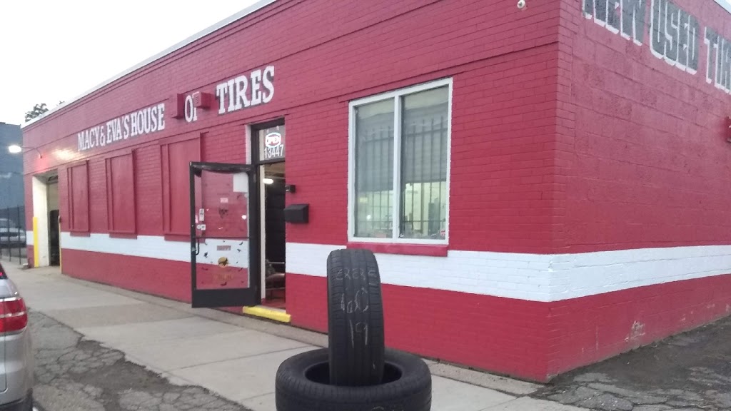 MACYS & EVAS HOUSE OF TIRES | 13447 E 8 Mile Rd, Warren, MI 48089, USA | Phone: (586) 541-8567