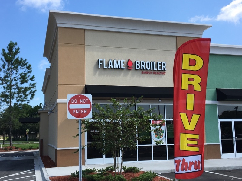 Flame Broiler | 9711 Applecross Rd Unit 4, Jacksonville, FL 32222, USA | Phone: (904) 683-8441