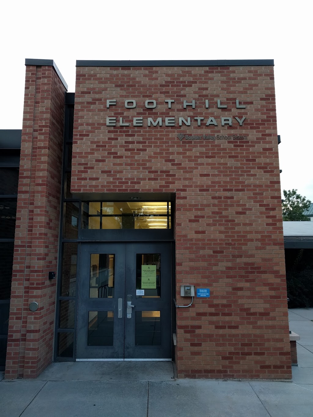 Foothill Elementary School | 1001 Hawthorn Ave, Boulder, CO 80304, USA | Phone: (720) 561-2600