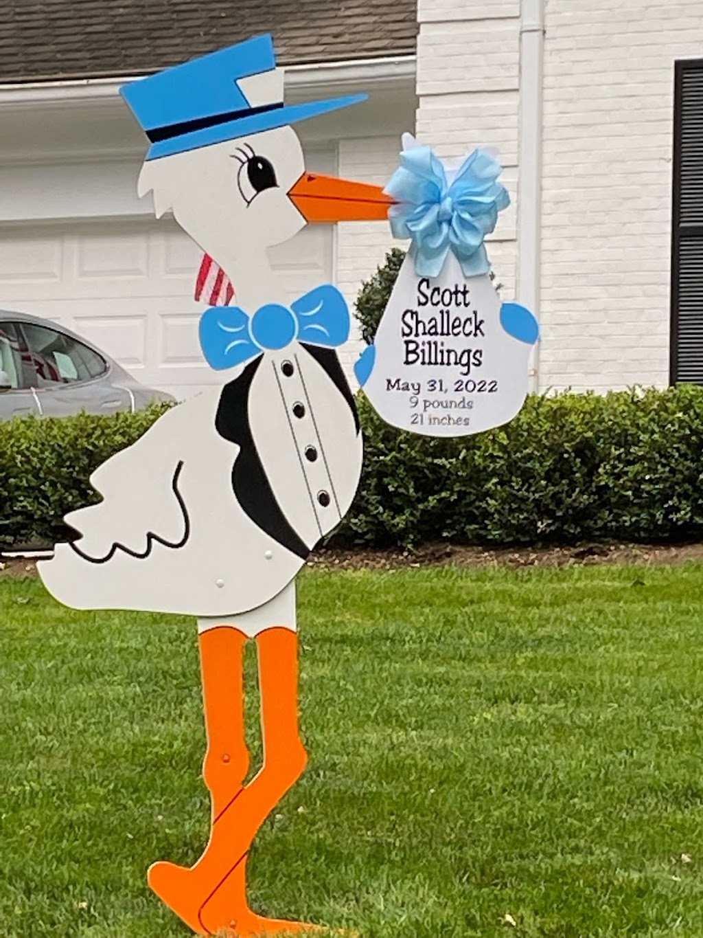 Flying Storks Yard Signs | 5715 Nottingham Pl, Adamstown, MD 21710, USA | Phone: (301) 606-3091