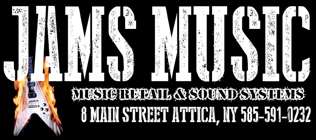 Jams Music | 8 Main St, Attica, NY 14011, USA | Phone: (585) 591-0232