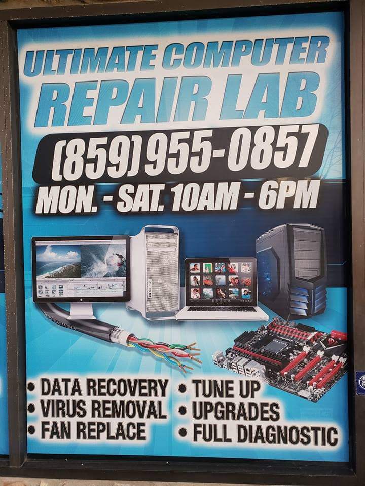 Ultimate Computer Repair Lab | 112 Bradley Dr Unit C, Nicholasville, KY 40356, USA | Phone: (859) 955-0857