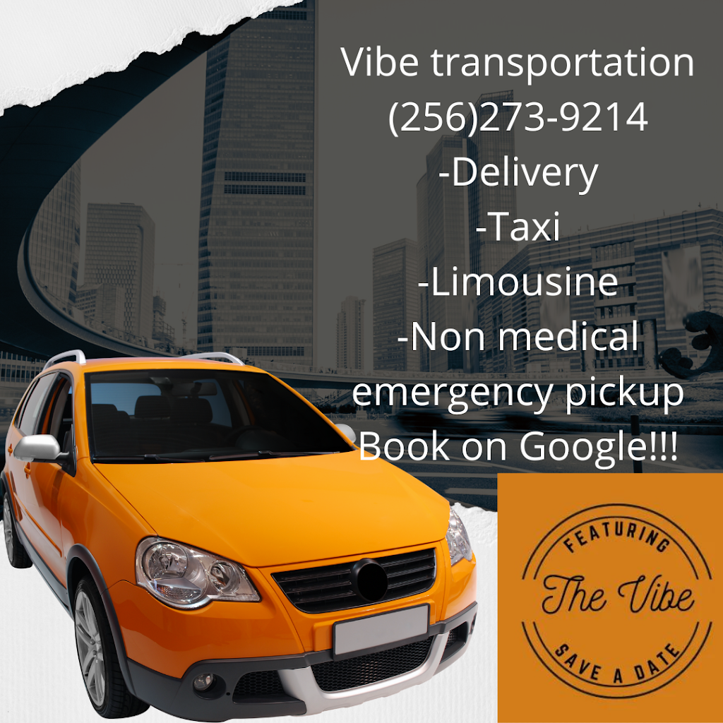 Vibe transportation/ taxi | B, 9, Nina Dr, Weaver, AL 36277, USA | Phone: (256) 273-9214