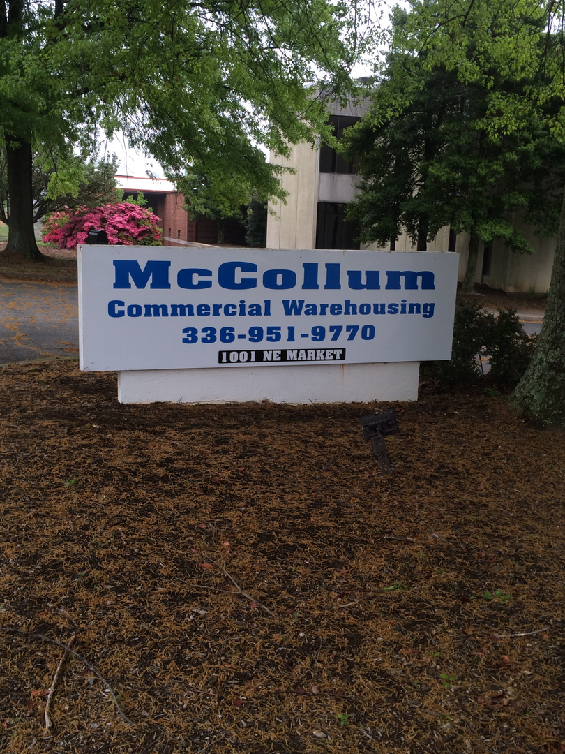 McCollum Commercial Warehousing LLC | 1001 NE Market St, Reidsville, NC 27320, USA | Phone: (336) 951-9770