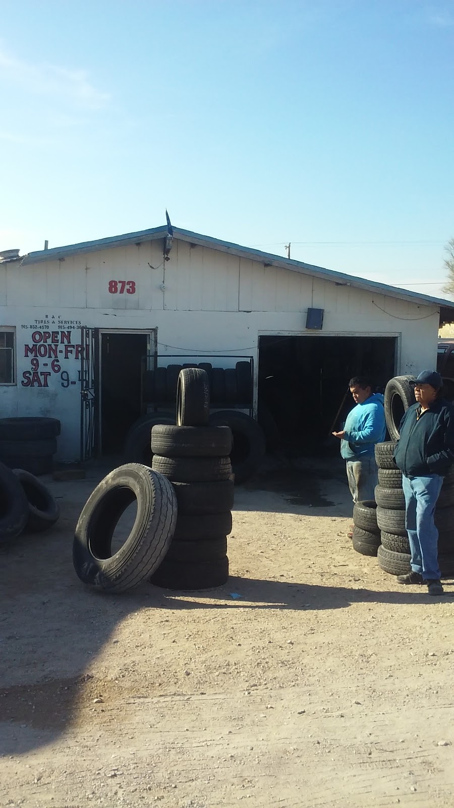 B & C Tires & Services | 873 Peyton Rd, El Paso, TX 79928 | Phone: (915) 852-4570