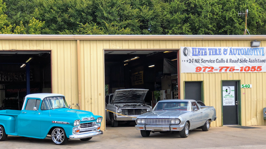 Elete Tire Service | 540 Burk Hawkins St, Midlothian, TX 76065, USA | Phone: (972) 775-1055