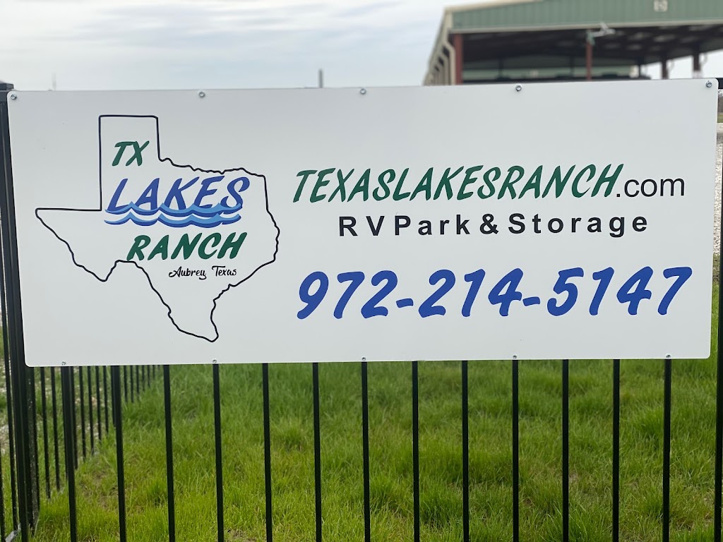 Texas Lakes Ranch RV Park & Storage | 6774 Zachery Rd, Aubrey, TX 76227, USA | Phone: (972) 214-5147